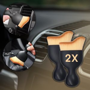 Четка за почистване на интериора на автомобил (2 бр.) | AUTOBRUSH