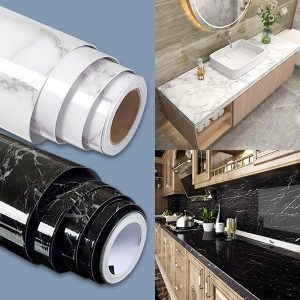 Самозалепваща лента с мраморен ефект (45 см х 300 см) MARBLEEX