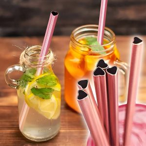 Сламка за многократна употреба - сърце | HEARTSTRAW