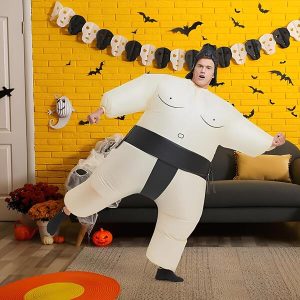 Надуваем костюм за сумо | SUMOCOS