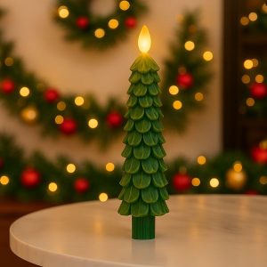 Трептяща празнична свещ без пламък | CANDLETREE