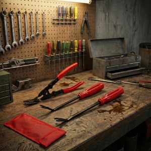 Комплект от 3 инструмента за демонтаж на автомобилни щипки | CLIPREM