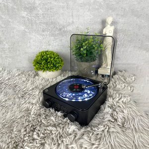 Ретро Bluetooth високоговорител с прожектор на океански вълни (14 x 15 cm) | VIVAPLAY