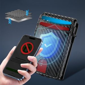 Тънък изскачащ портфейл за карти | CARDPOP