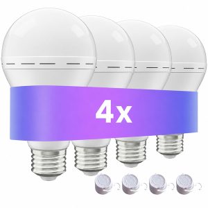 Акумулаторни аварийни крушки (Комплект от 4 бр.) | EVOBULBS
