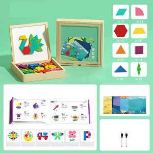 Креативна магнитна дървена играчка | MAGPUZZ